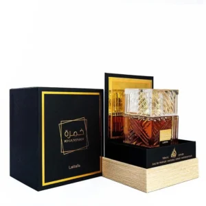 Khamrah Box and Bottle - Best Perfumes in Dubai